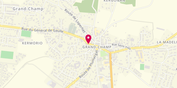 Plan de La Boutik, 3 Rue du Géneral de Gaulle, 56390 Grand-Champ