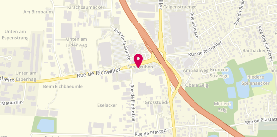 Plan de Atlas Home, 167 Rue de Richwiller, 68260 Kingersheim