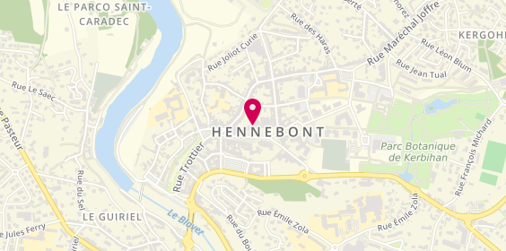 Plan de Hennebont Brocante, 9 place Maréchal Foch, 56700 Hennebont