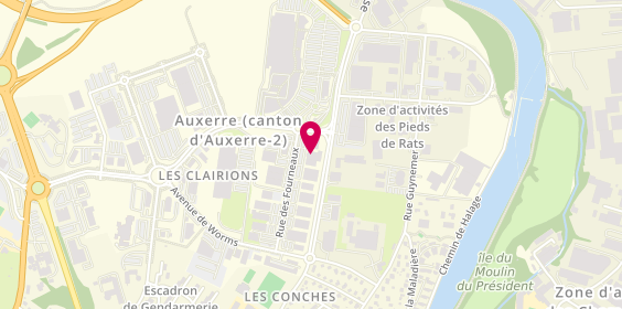 Plan de Maisons du Monde, 18 Rue des Fourneaux, 89000 Auxerre