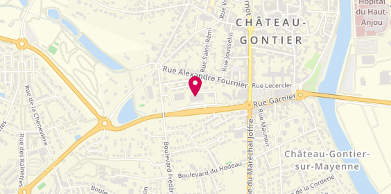 Plan de GiFi Chateau Gontier, 10 avenue Ambroise Paré, 53200 Château-Gontier-sur-Mayenne