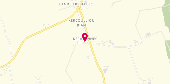 Plan de Repasseuse de l'Aven, Keradennec, 29340 Riec-sur-Belon