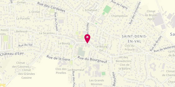 Plan de Le Jardin du Père Morin, 20 Rue de Melleray, 45560 Saint-Denis-en-Val