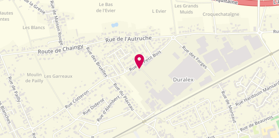 Plan de New Duralex International - 45380, 7 Rue du Petit Bois, 45380 La Chapelle-Saint-Mesmin