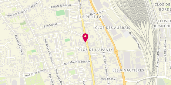 Plan de Meubella, 293 Rue du Faubourg Bannier, 45000 Orléans