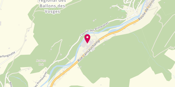 Plan de Recyclerie des Hautes Vosges - Cornimont, 23 Rue Lansauchamp, 88310 Cornimont