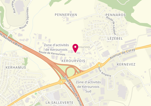 Plan de Jeujouéthique, 16 Route de Kerourvois, 29500 Ergué-Gabéric