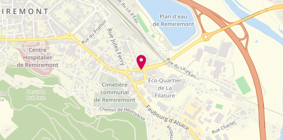 Plan de G L C Créations, 9 Rue des Cardes, 88200 Remiremont