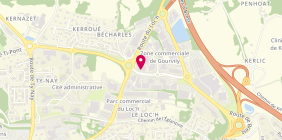 Plan de Mobilier de France, 9 avenue de Gourvily, 29000 Quimper