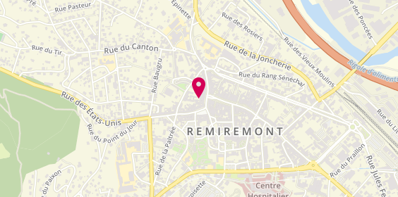 Plan de Garnier-Thiebaut - Remiremont, 11 Rue de la Xavee, 88200 Remiremont