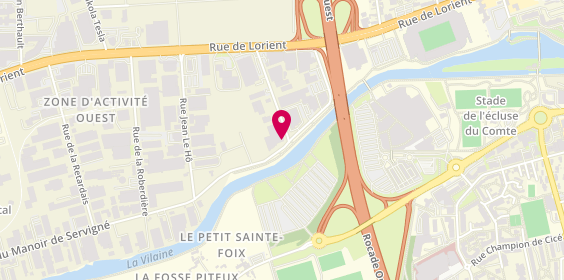 Plan de Les CO'PEINT, Zone Industrielle
1A Rue Jean Lemaistre
Rue de Lorient, 35000 Rennes, France