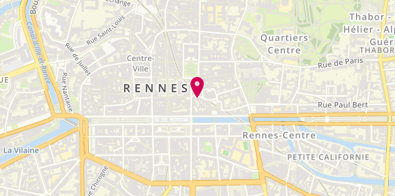 Plan de Etiennette & Joséphine, 4 Rue du Vau Saint-Germain, 35000 Rennes