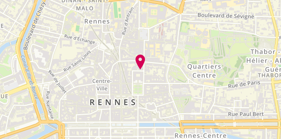 Plan de A l'Heure des rêves, 19 Rue Salomon de Brosse, 35000 Rennes