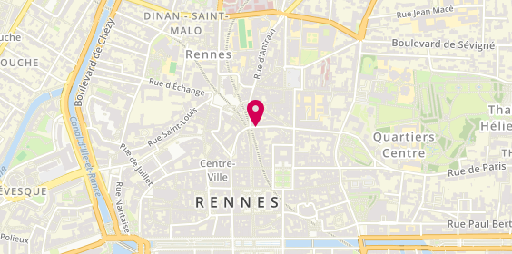 Plan de Boa, 4 Rue de Bertrand, 35000 Rennes