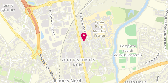 Plan de Gifi, Zone Industrielle Nord 5 Chaussée, 35000 Rennes