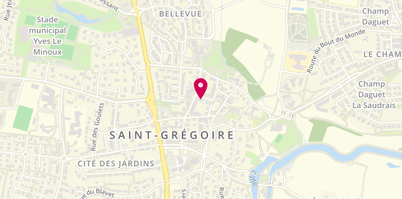 Plan de Mile End Saint Grégoire, 7 Rue Châteaubriand, 35760 Saint-Grégoire