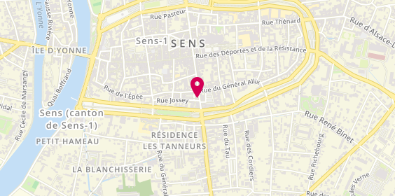 Plan de Trésors de Sens, 11 Rue de la République, 89100 Sens