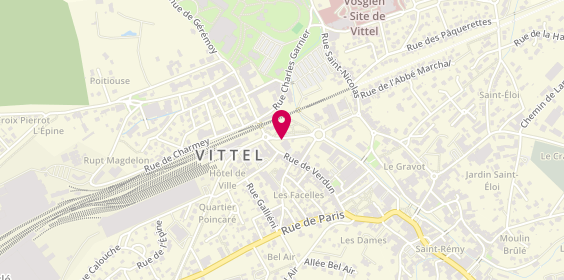 Plan de Mille & Une Pièce, 30 Rue Robert de Flers, 88800 Vittel