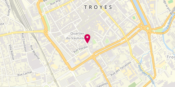 Plan de Phileas Conseils et Décoration, 63 Rue Général Saussier, 10000 Troyes