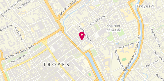 Plan de Le Local, 15 Rue de la Cité, 10000 Troyes