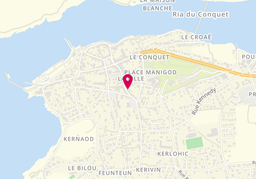 Plan de La Grange, meubles neufs et anciens au Conquet, Le
24 Rue Poncelin, 29217 Le Conquet