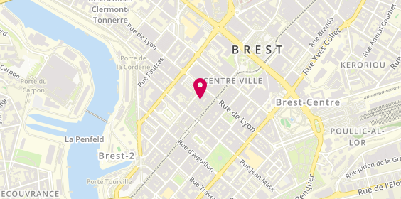 Plan de Garnier-Thiebaut - Brest, 5 Rue Etienne Dolet, 29200 Brest