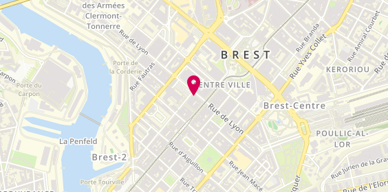 Plan de Ebullition Brest - Boutique centre-ville, 53 Rue Louis Pasteur, 29200 Brest