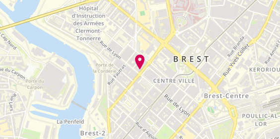 Plan de L'Arbre Aux Souhaits Brest, 45 Rue de Lyon, 29200 Brest