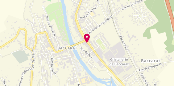Plan de Cristal Décor Baccarat, 7 Rue des Cristalleries, 54120 Baccarat
