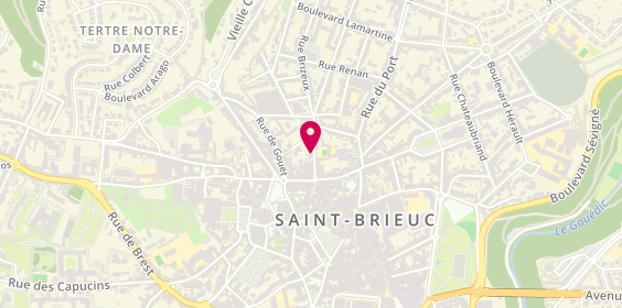 Plan de Berger Crapaud et Compagnie, 9 Rue Baratoux, 22000 Saint-Brieuc