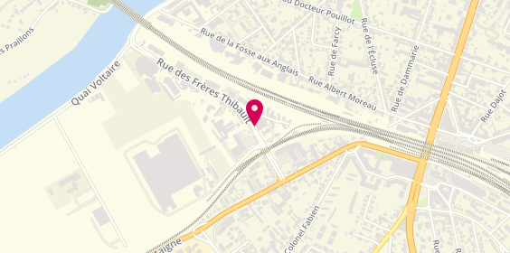 Plan de Mobilium, 535 Rue des Frères Thibault, 77190 Dammarie-lès-Lys