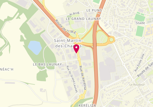 Plan de Schmidt, Rue Vern Creis, 29600 Saint-Martin-des-Champs