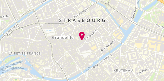 Plan de Baccarat Strasbourg, 44 Rue des Hallebardes, 67000 Strasbourg