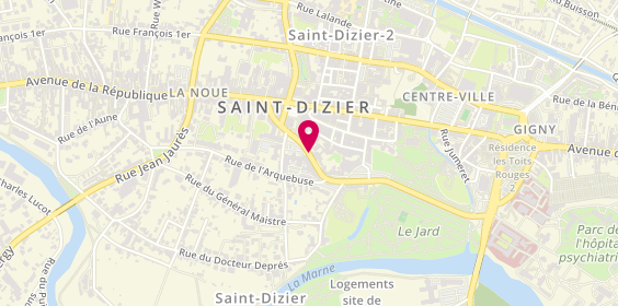 Plan de Log Elec, 21 Rue de la Commune de Paris, 52100 Saint-Dizier