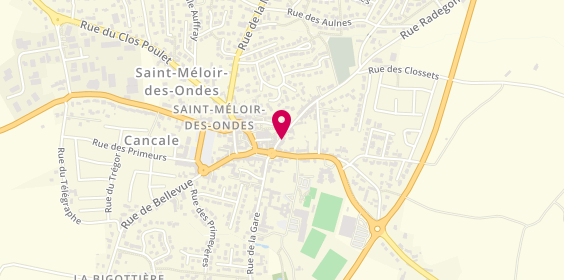 Plan de DURAND-GASSELIN Martine, 4 Rue de Radegonde, 35350 Saint-Méloir-des-Ondes