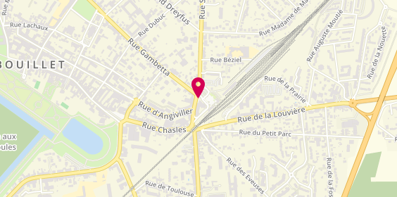 Plan de Chez Hugo & Lea, 2 place Fernand Prud'homme, 78120 Rambouillet