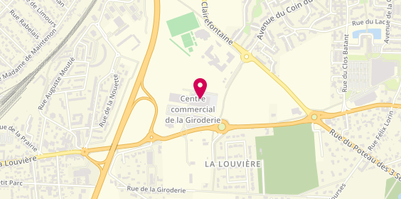 Plan de Gifi, Rue de la Louvière, 78120 Rambouillet