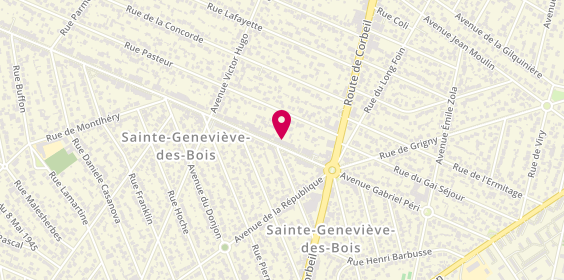 Plan de JMUSIQUE Instruments - Shop online (Guitares & Pianos), 239 avenue Gabriel Péri, 91700 Sainte-Geneviève-des-Bois