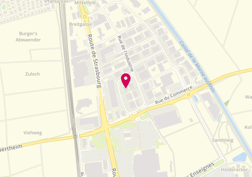 Plan de Meubles Gautier, Zone Commerciale
3 rue des Emplettes, 67550 Vendenheim