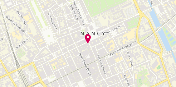 Plan de Baccarat Nancy, 2 Rue des Dominicains, 54000 Nancy