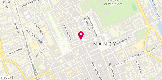 Plan de Modules, 17 Rue d'Amerval, 54000 Nancy