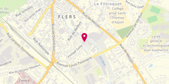 Plan de Gifi, 73 Rue de la Chaussée, 61100 Flers