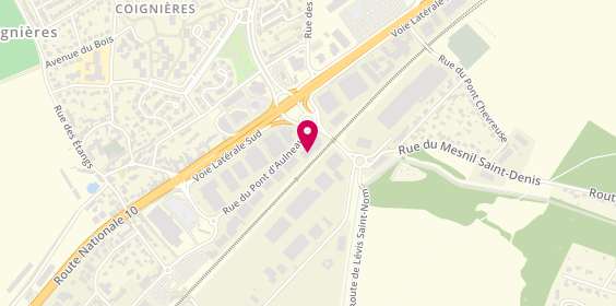 Plan de Roche Bobois, 3 Rue du Pont d'Aulneau, 78310 Coignières