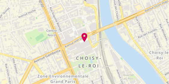 Plan de Choisy Meubles, 5 avenue Jean Jaurès, 94600 Choisy-le-Roi