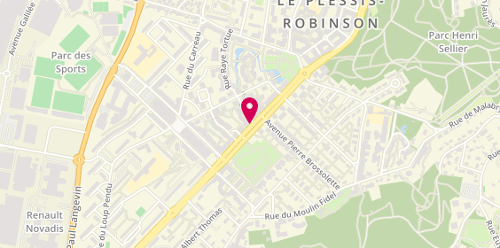 Plan de Une Place en Ville, 60 avenue Charles de Gaulle, 92350 Le Plessis-Robinson