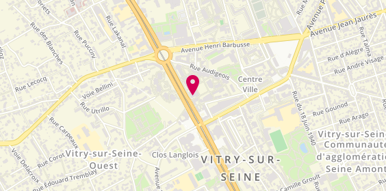 Plan de Akeas Home, 21 avenue Maximilien Robespierre, 94400 Vitry-sur-Seine
