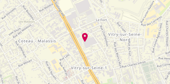 Plan de Leroy Merlin Vitry-sur-Seine, 52 Boulevard de Stalingrad, 94400 Vitry-sur-Seine