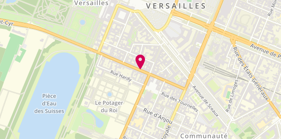 Plan de BINETRUY François, 33 Rue de l'Orangerie, 78000 Versailles