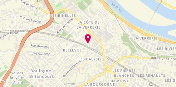 Plan de Rose et Chardon, 7 Bis Rue de Vélizy, 92190 Meudon