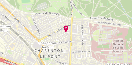 Plan de Ame 2 Tapissiers, 14 Rue du parc, 94220 Charenton-le-Pont
